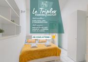 Le Triplex, 2 chambres, 2 salles de bain