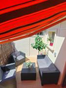 T1 avec grande terrasse, hypercentre ,climatise