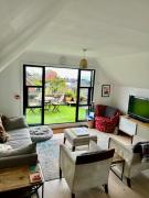 Modern, centrally located, beach view flat