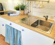 Ático de Carlo con vistas al mar y terraza