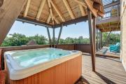 Family-Friendly Fischer Home with Private Hot Tub!