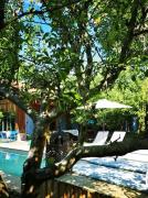 Grande maison bois entre océan et lac