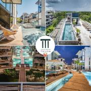 Divine 1BR Swim Up with Cenote and Gym