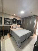 h-FLAT MOBILIADO PARQUE FLAMBOYANT, GOIÂNIA, GARAGEM "LOCAÇÃO MINIMA 2 NOITES"