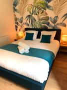 Superbe T2 climatisé avec patio et jardin