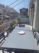 The sunny terrace of Athens