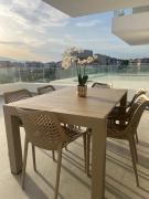 White luxury apartment