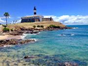 Apto completo de dois quartos na Barra