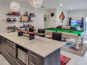 Dream Clyde Family Home Movie Theater and Pool Table