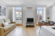 Lisbon beautiful 2 bedroom apartment with views in Rua Augusta Lisbon