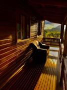 cabana e casa de campo bromélia