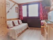 Studio cosy à Tignes, confort montagnard pour 2 personnes - FR-1-411-488
