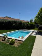 Le Lodge de locéan - Maison familiale en bois neuve - Piscine chauffée