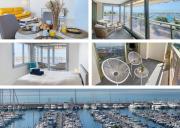 Horizon bleu vue mer dernier étage clim