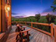 Whisky Creek Retreat - Family Friendly Blue Ridge Cabin - Mountain Views, Hot Tub, Fire Pit, Covered Deck, Game Room, Close To D