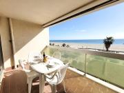 Canet-en-Roussillon - T2 lumineux pour 4 pers, terrasse, parking privé, plage à 50m - FR-1-794-114