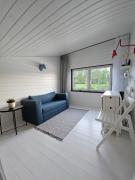 White boat house Aluksne
