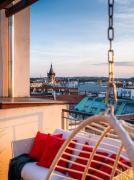 AC LUX Rooftop APT 6BR+3.5Bath Wenceslas square