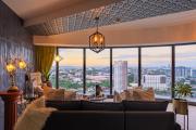 Glamorous Luxury 2 Bedroom Apartment in Aeon Towers I Panoramic Views I Free Wi-fi, Gym and Pool I by Bleuspace