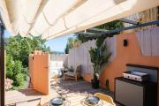 Triplex vue mer 100m plage Golfe de St Tropez