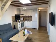 Gruissan - T2 Mezzanine Climatisé Proche Plage - 56 Pers - Parking Privé - Tout Équipé - FR-1-796-23