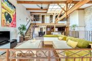 Loft centre-ville Parking, clim, wifi