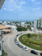 lindo apto com vista ao mar