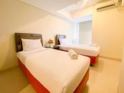 Minimalist Studio Room Marquis de Lafayette Apartment By Travelio