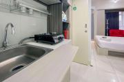 Comfortable 1BR without Living Room at Amartha View Apartment By Travelio