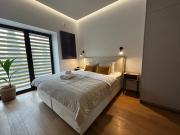 1st floor, 2 bedrooms apartment, Center, private parking, terrace, 7min to the sea