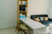 Elegant and Comfy 2BR Transpark Bintaro Apartment By Travelio