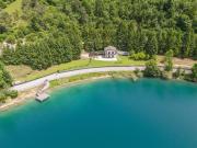 Villa Ledro with Garden and Private Dock