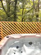 Goldcrest 4-Hot Tub-Woodland Lodges-Carmarthenshire-Tenby