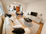 Flat Bull Appartement mit Garten