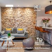 Luxury Family 2BR - Prime Location, Walk to Beach & Shopping, Sunny Balcony - By Totolulu Cannes Hoche