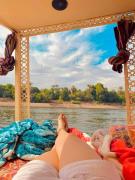 Felucca sailing boat from Aswan to komombo with private bathroom