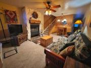 Valley Condo 110 - Creekside - WiFi - Pet Friendly - Hot Tub - Fireplace - Washer - Dryer - Playground