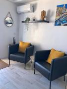 Rez de jardin climatisé, cosy, avec parking à Sanary - Les Amirantes