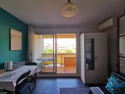 Studio calme avec loggia, proche plage et centre, climatisé, parking inclus - FR-1-803-54