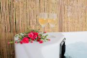 Domek z prywatnym duzym jacuzzi i sauna Przystan pod niebem Domek z prywatnym duzym jacuzzi i sauna Przystan pod niebem
