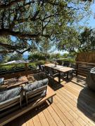 Bungalow vue mer, jacuzzi, terrase, jardin