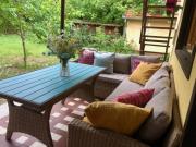 Forest-side home by recreational lake