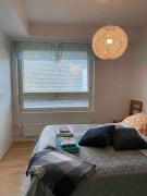 Uusi saunallinen kolmio järvinäkymällä