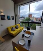 Loft moderno con vista a los cerros en Chapinero