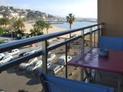Ref: SALC3: Le Lavandou, Location T2, 4 couchages, vue sur la plage - FR-1-803-39
