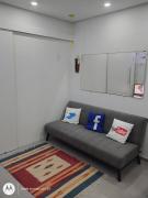 Apto com ar, 01 quarto e tv a cabo