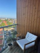 Superior-svit med havsutsikt