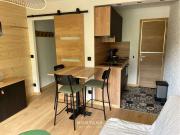 Studio rénové pour 4 au Grand-Bornand, balcon, casier à ski - FR-1-458-194