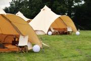 Tylda Tents at Heydaze Campsite - 5m Luxury Bell Tent "Badger"