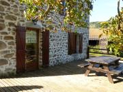 Maison rustique avec cheminée, jardin et animaux admis à Laprugne - FR-1-489-184